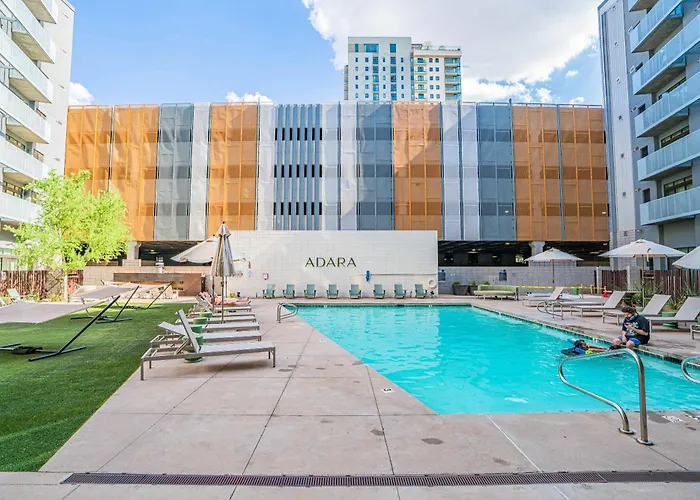 Phx Downtown Pool Gym Free Parking Wd Apartment *
