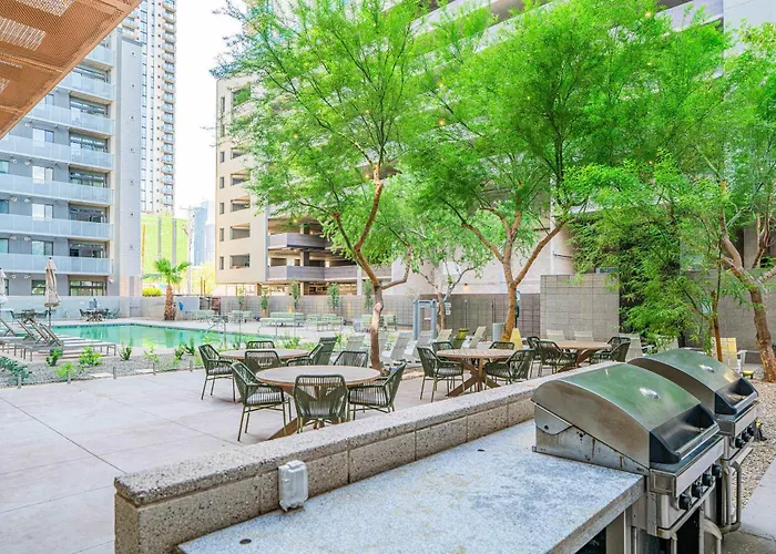 Apartment Phx Downtown Pool Gym Free Parking Wd *