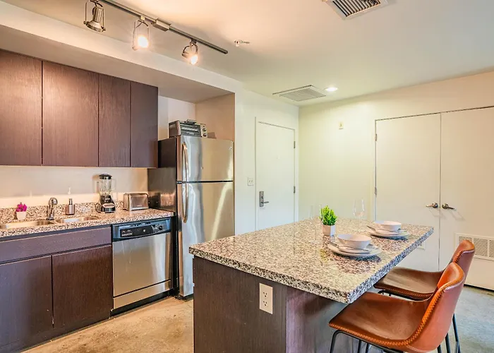 Phx Downtown Pool Gym Free Parking Wd Apartment *
